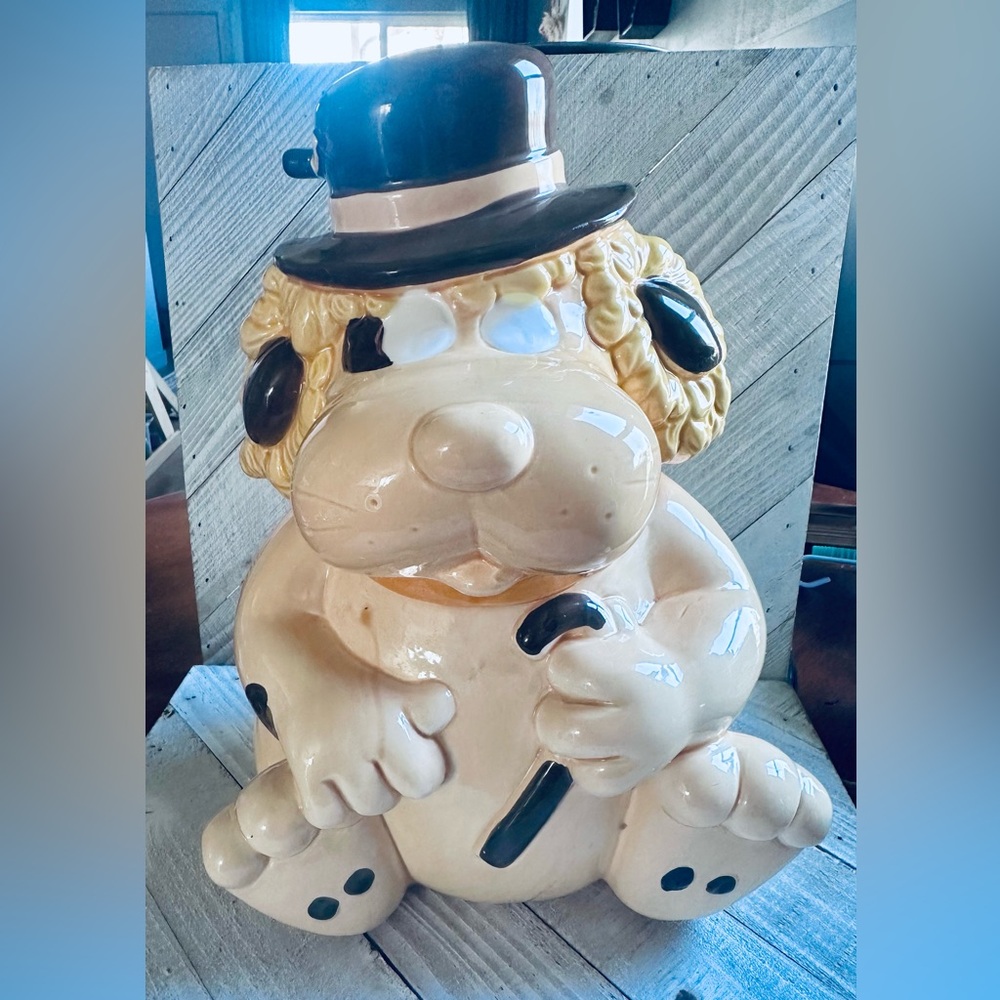 1987 TONKA POUND PUPPIES HOWLER COOKIE JAR‎
